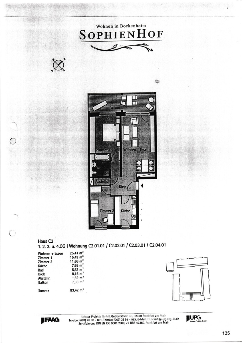 Wohnung Dachgeschosswohnung Frankfurt am Main / Bockenheim