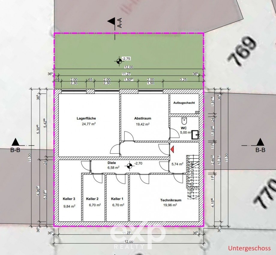 Pankratiusstra�e_UG Mehrfamilienhaus Mainz