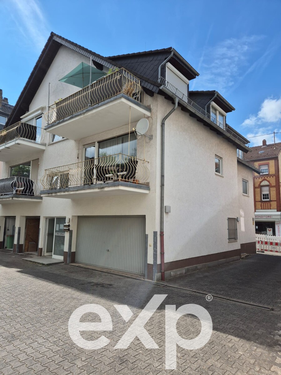Au�enansicht-Balkon Etagenwohnung Wiesbaden / Bierstadt